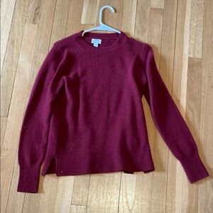Women's Burgundy Sweater